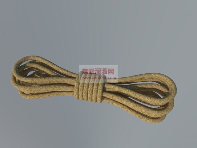 绳子麻绳SU模型