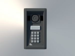 对讲门铃电话机SU模型