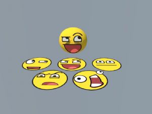 QQ表情搞笑表情SU模型