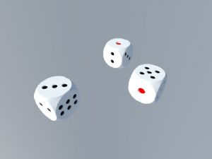 骰子色子SU模型