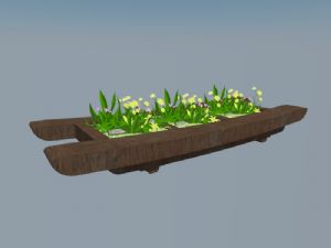 花池花箱SU模型
