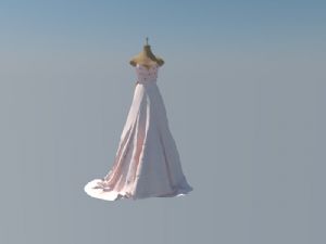 结婚礼服婚纱店SU模型