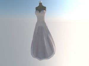 婚纱礼服女装SU模型