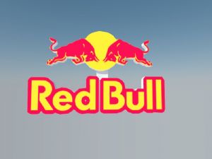 红牛LOGO标志SU模型