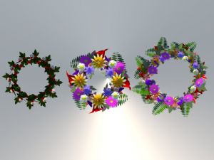 花圈SU模型