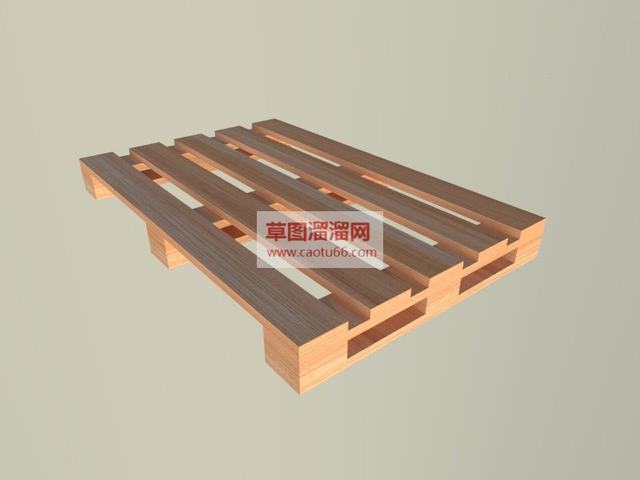 木头托盘托盘SU模型