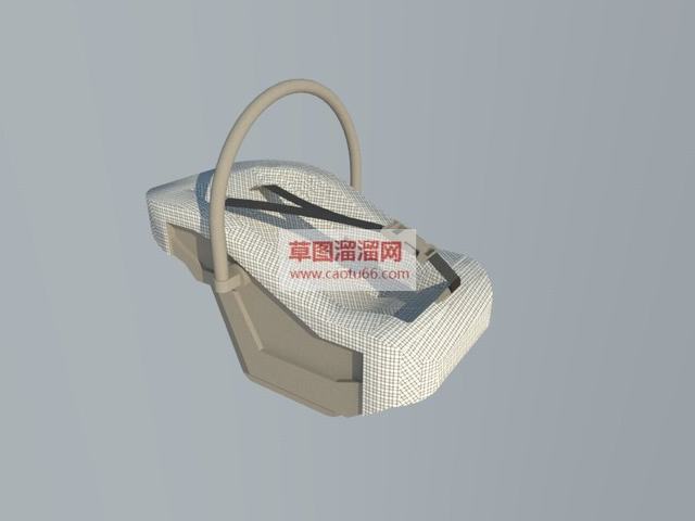 手提式儿童安全座椅安全座椅SU模型