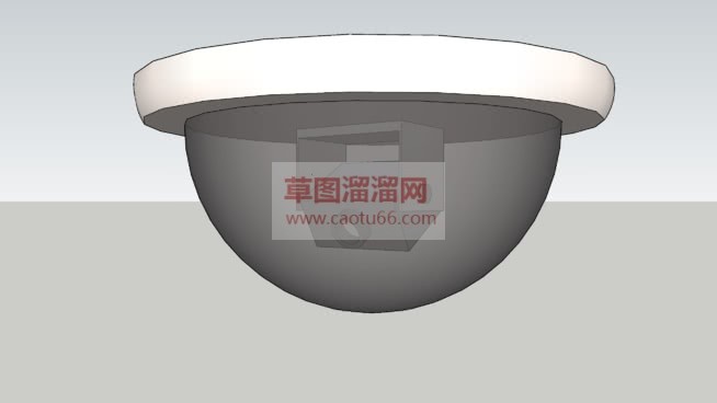 监控探头摄像头SU模型