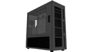 服务器主机箱空壳SU模型