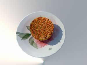 五仁叉烧中秋SU模型 免费sketchup模型下载