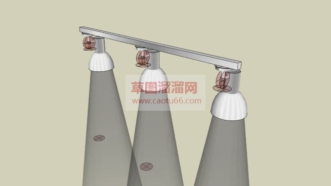 草图大师照射SU模型