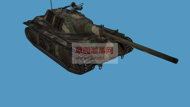 陆军坦克武器SU模型
