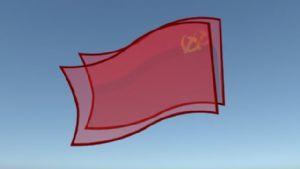 党红旗怎么用SU模型