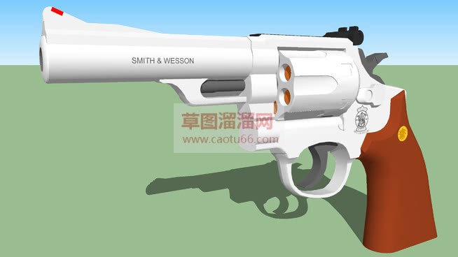 佐罗手枪SU模型