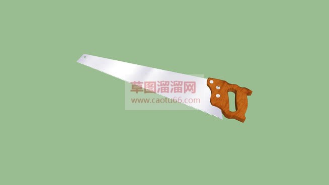 手拉锯子SU模型