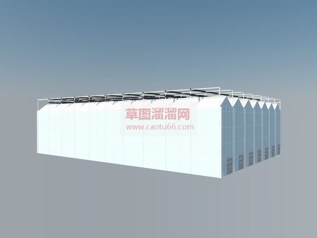 免扣图联排大SU模型