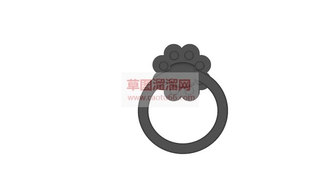 门环扣环兽环SU模型