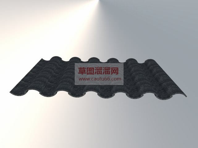 怎么做瓦片？SU模型