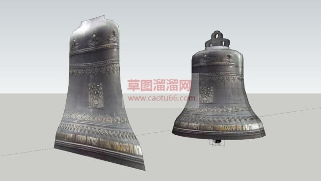 古代乐器铃SU模型