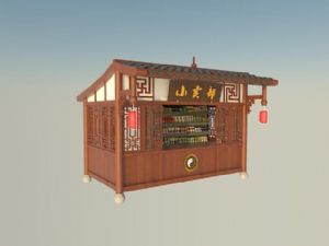 小卖部零食草SU模型