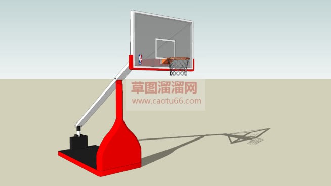 MBA篮球架SU模型