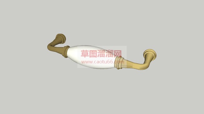 拉手把手草图SU模型