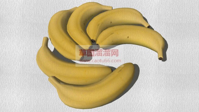 香蕉水果免费SU模型