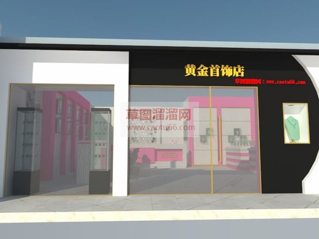 黄金首饰珠宝SU模型