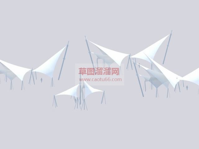 张拉膜SU模型