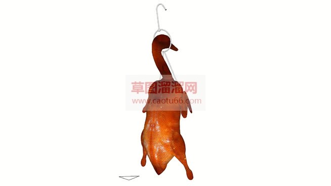 烤鸭SU模型
