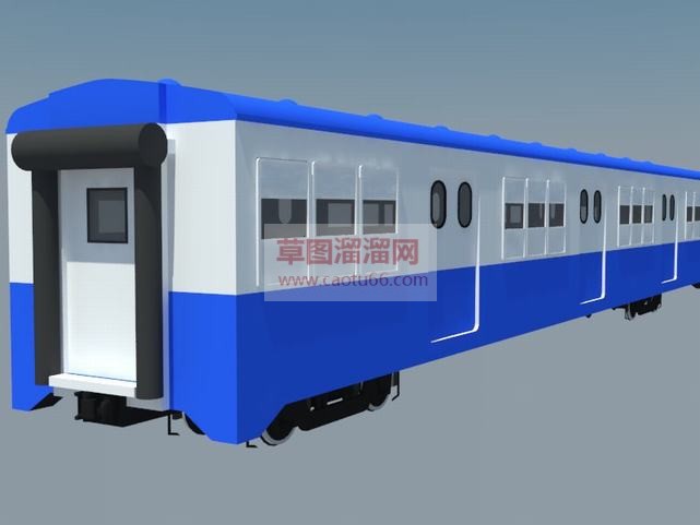 列车箱SU模型