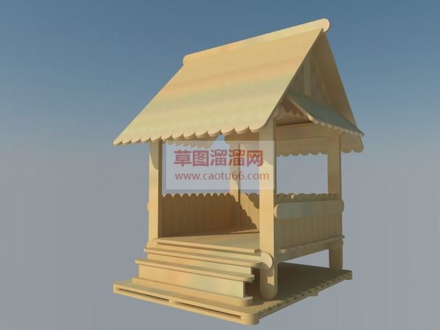 小木亭免费SU模型