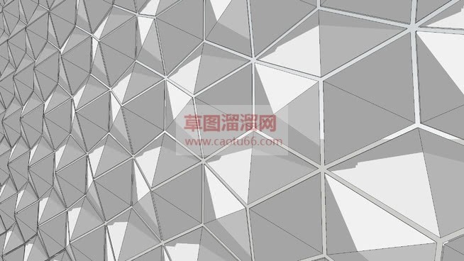 免费幕墙SU模型