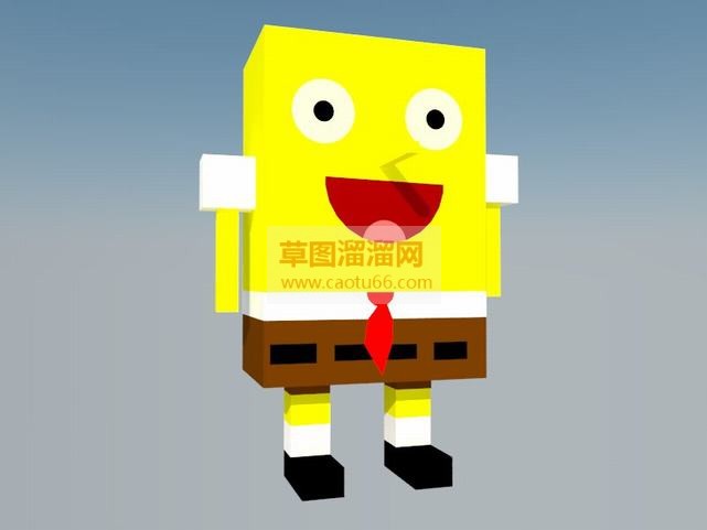 方块小黄人SU模型