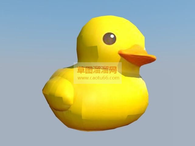 免费小黄鸭SU模型