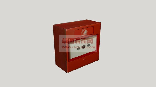 消火栓按钮免SU模型