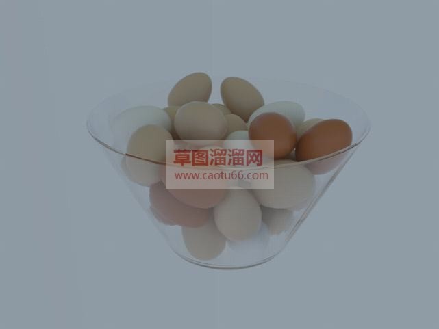 鸡蛋免费SU模型