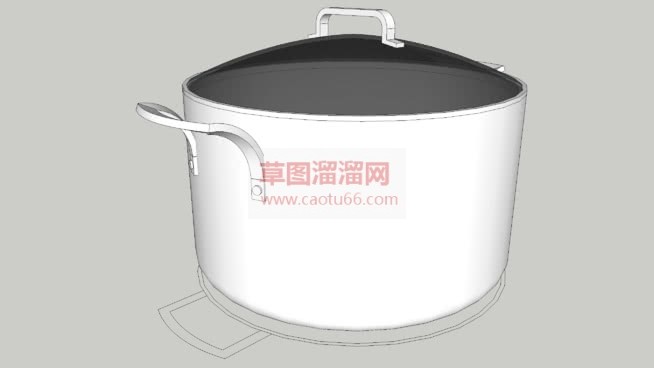 汤锅蒸锅免费SU模型