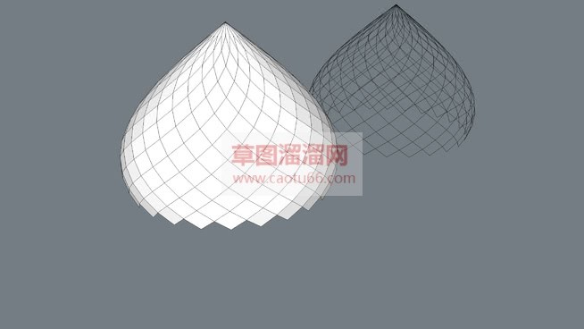 桃子形状SkSU模型