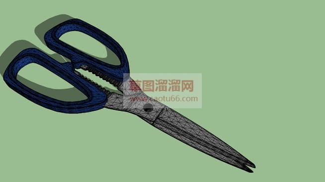 一把剪刀免费SU模型