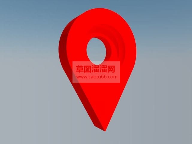 定位坐标地址SU模型