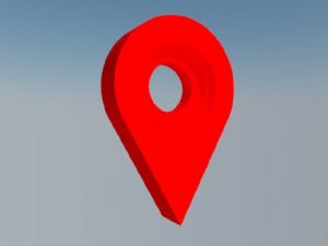 定位坐标地址SU模型