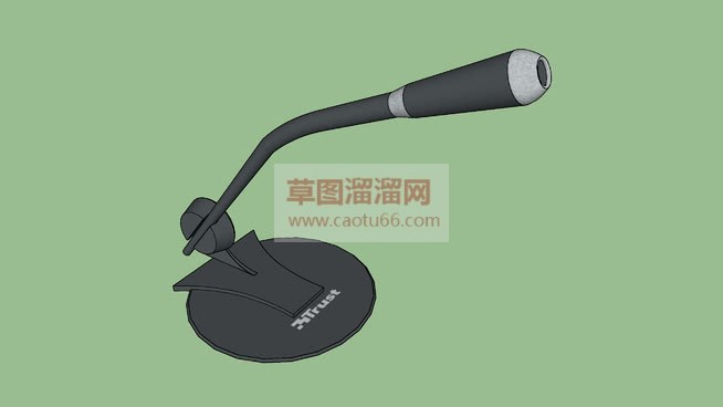 演讲话筒免费SU模型