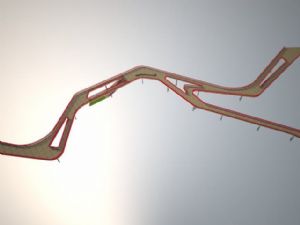 空中栈道免费SU模型