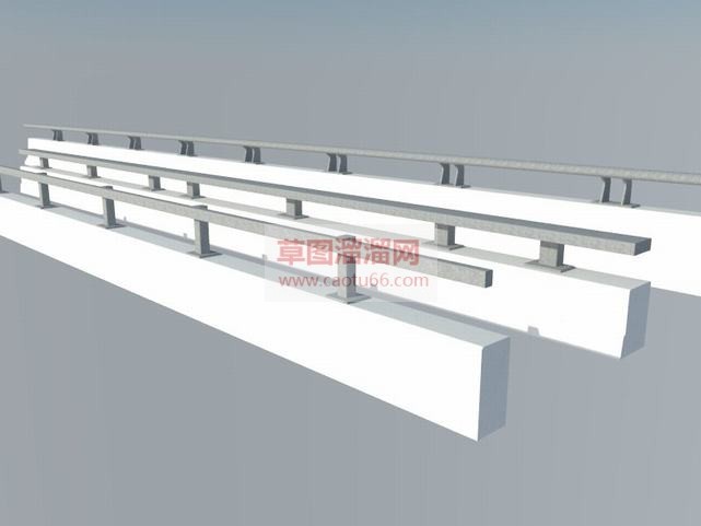 怎么做道路护SU模型