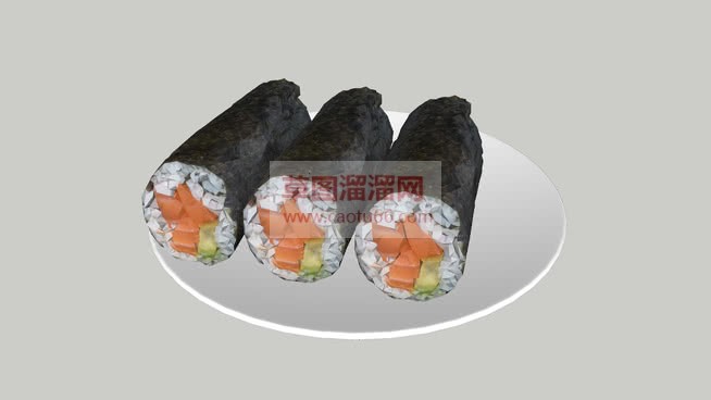怎么画日本寿SU模型