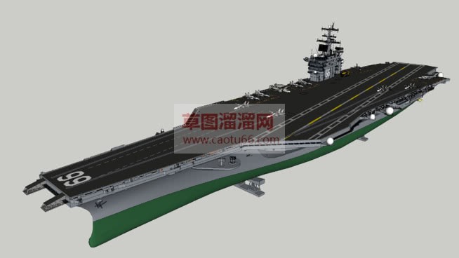 软件如何画航SU模型