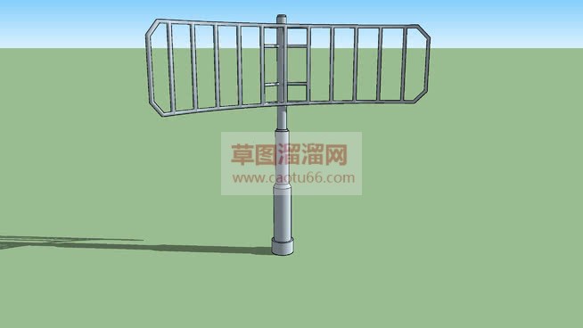 户外天线免费SU模型