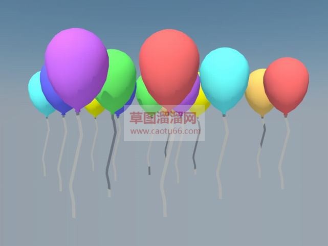 怎样画气球SU模型