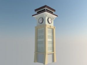 怎么做欧式钟SU模型